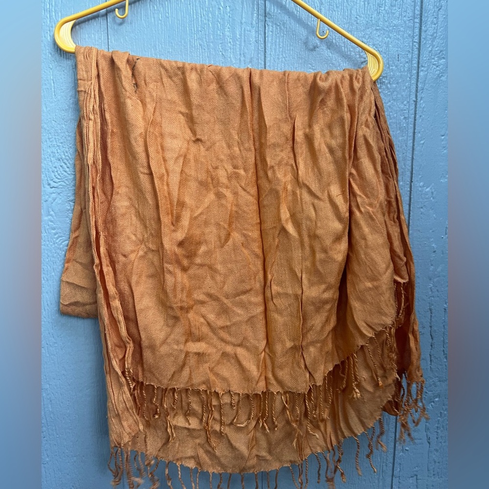 Orange Pashmina Shawl